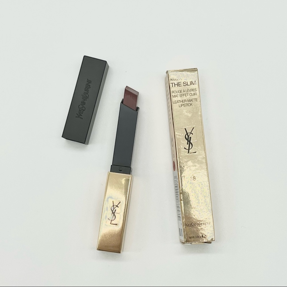 Yves Saint Laurent YSL Rouge Pur Couture The Slim Matte Lipstick #18 Reverse Red